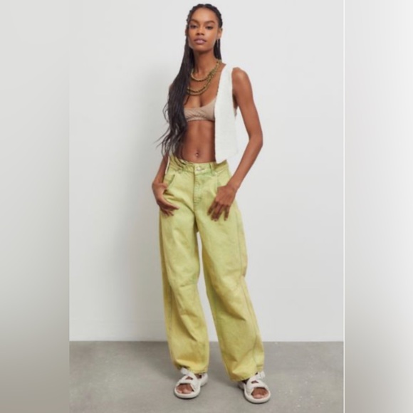 Urban Outfitters Denim - Urban Outfitters-Green Baggy Jean
